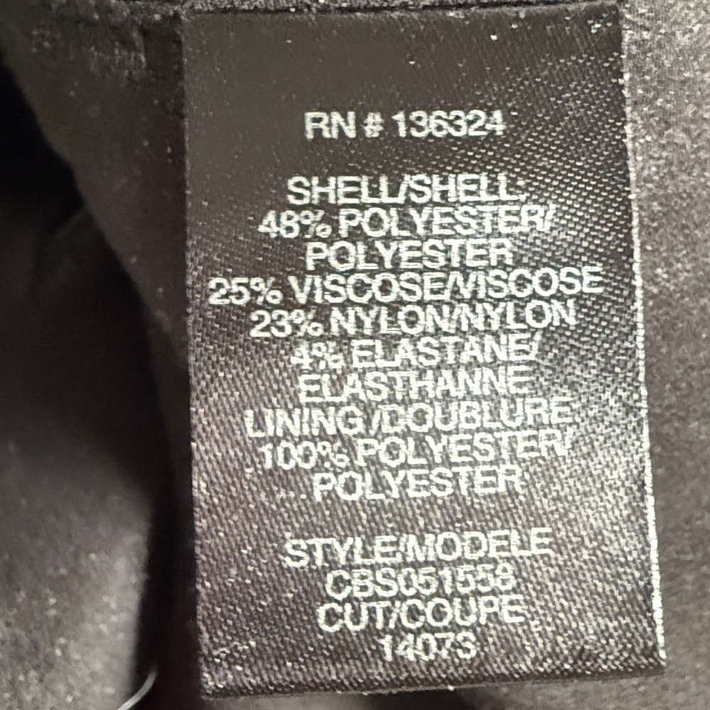 Halston Heritage Black Mini Dress 10 with Cutout Cap Sleeve Turn-lock Cocktail - Picture 7 of 7
